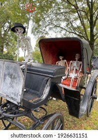 Halloween At Concord, North Carolina Historic District. 