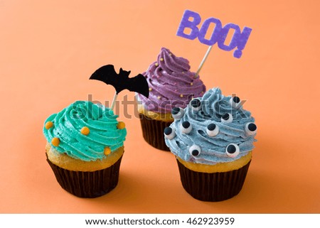 Halloween cupcakes Food