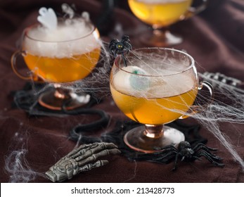 Halloween Drink For Party, Selective Focus 