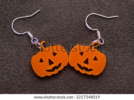halloween earrings acrylic  laser cut