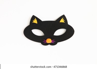 Halloween Eye Masks For Kids (Black Cat)