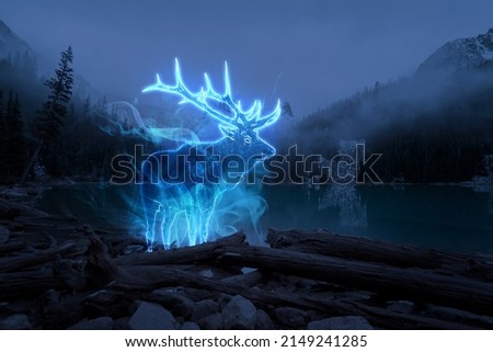 Similar – Image, Stock Photo where the water spirits live