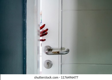 Halloween Horror Concept Image Creepy Hand Stock Photo (Edit Now ...