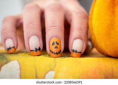 Halloween Inspired Nail Art Design