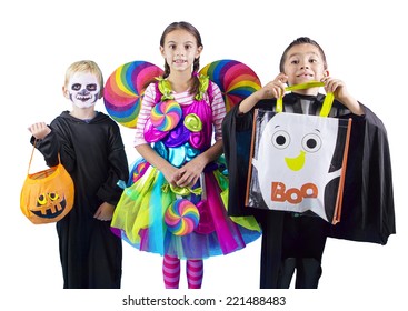 Halloween Kids Trick Or Treaters