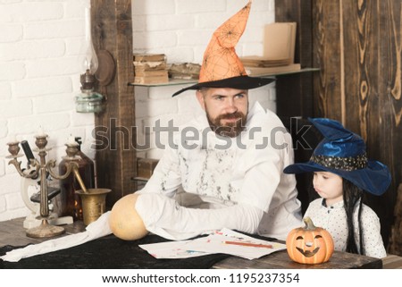 Poster: Halloween and party concept