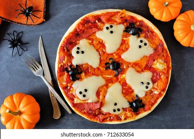 Halloween Pizza Images Stock Photos Vectors Shutterstock