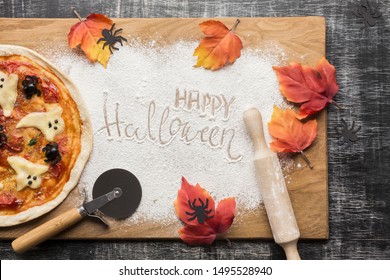 Halloween Pizza Images Stock Photos Vectors Shutterstock