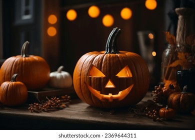 Halloween Pumpkin Decoration high quality image   - Powered by Shutterstock