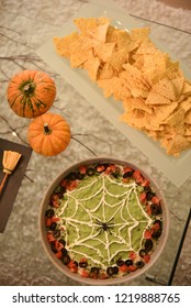 Halloween Style Taco Dip