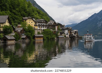 Hallstatt Lake, Austria in Summer