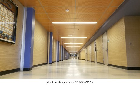Empty School Hallway Images Stock Photos Vectors