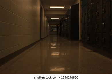 Hallway School Fun Dark Learning