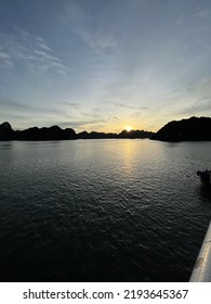 Halong Bay, Sun Set, Vietnam