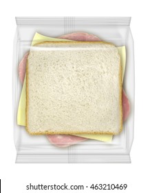 Ham And Cheese Sandwich Packaging