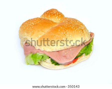 Similar – Image, Stock Photo Meat Cheese Cheese II