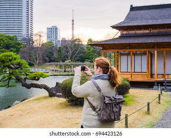 Hama Rikyu In Tokyo, Japan