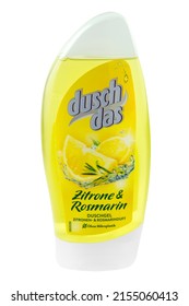 Hamburg, Germany -  May 11  2022: Duschdas Shower Gel Unilever