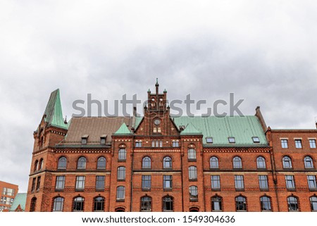 Similar – Image, Stock Photo Port of Hamburg at sunset