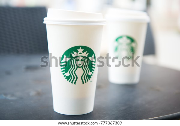 Hamburg Germanymay 3117 Tall Starbucks Coffee Stock Photo Edit Now