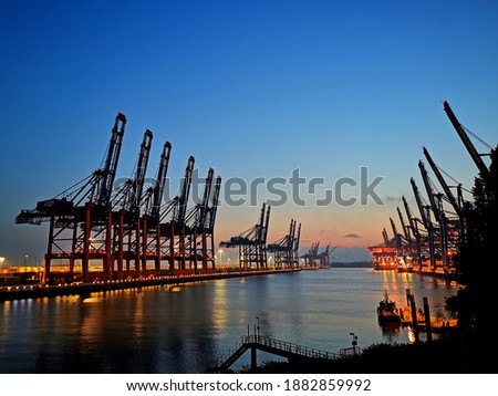 Similar – Hafen Hamburg