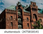 Hamburg. Old city. Speicherstadt. Harbor