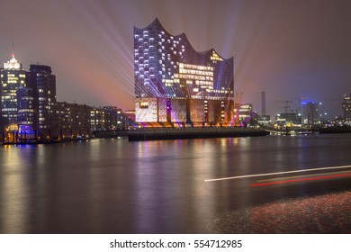 Hamburg Port with Panorama