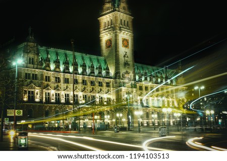 Similar – Foto Bild Hannover Marktkirche Nacht