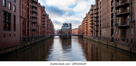 
Fleetschlösschen, Hamburg, Speicherstadt im Winter