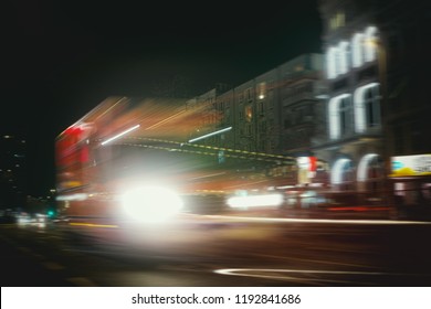 Hamburg St. Pauli Reeperbahn Ambulance Party Street Night Time Exposure