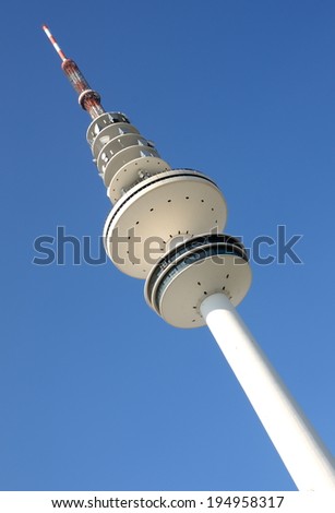 Similar – Berlin Alexanderplatz with television tower and world time clock in front of a blue sky