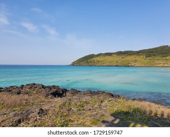 Hamdeok Beach In Jeju Of Korea