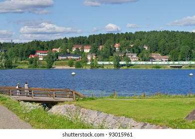  Hameenlinna. View Of The River Vanajavesi