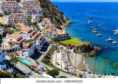 Map Of Hamilton Cove Catalina Hamilton Cove On Santa Catalina Island Stock Photo 1481696210 | Shutterstock