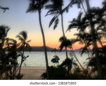 Hamilton Island Australia Sunset On Catseye Beach