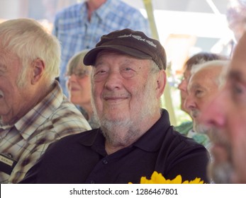 HAMILTON, MONTANA - JULY 15, 2018:  Irving Weissman, Professor Of Pathology And Developmental Biology At Stanford University.