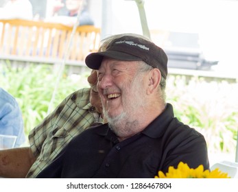 HAMILTON, MONTANA - JULY 15, 2018:  Irving Weissman, Professor Of Pathology And Developmental Biology At Stanford University.