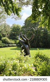 Hamilton, New Jersey, United States - May 28, 2022: The Sculpture 