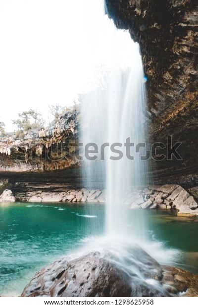 Hamilton Pool Texas Stock Photo (Edit Now) 1298625958