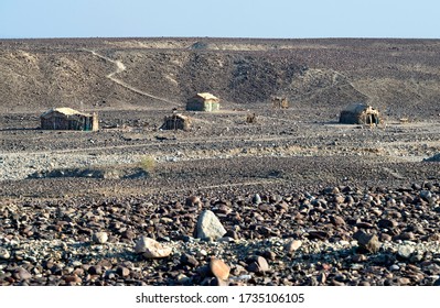 Hamlet Hamadela In The  Danakil Depression, Afar Triangle, Ethiopia