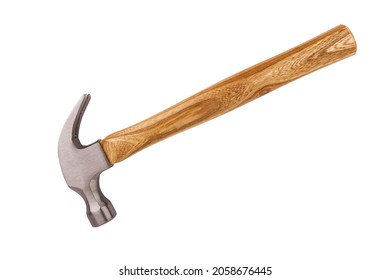 Hammer isolated on a white background. Cut out. - Shutterstock ID 2058676445