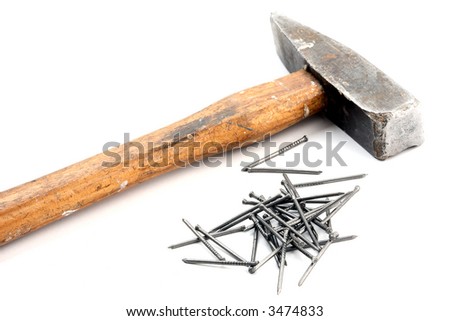 Hammer and nails