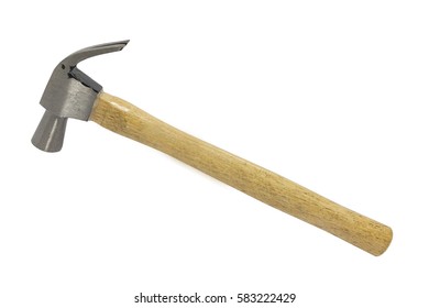 Hammer On White Background