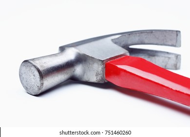 Hammer On White Background