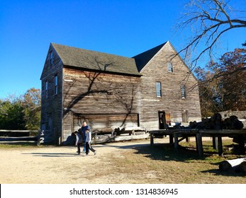 Hammonton, NJ - November 4 2018: Batsto Village In The Pine Barrens Of New Jersey