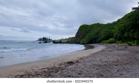 Hamoa Beach In Hawaii