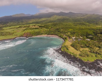 Hamoa Beach Storm Surf 