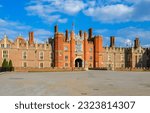 Hampton Court Palace in Richmond, London, UK