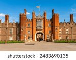 Hampton Court palace in Richmond, London, UK