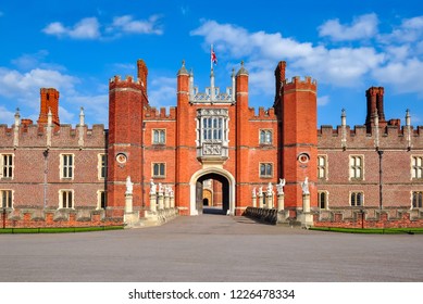 Hampton Court Palace In Richmond, London, UK